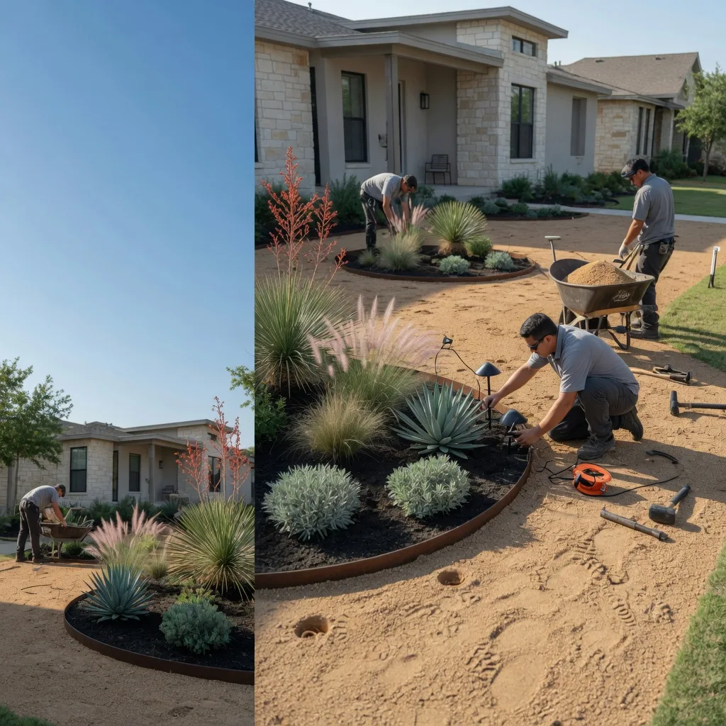 Hardscape Design in D Hanis, TX near me